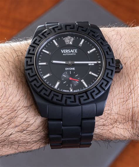 versace automatic saphire glass k107303|versace dv one automatic.